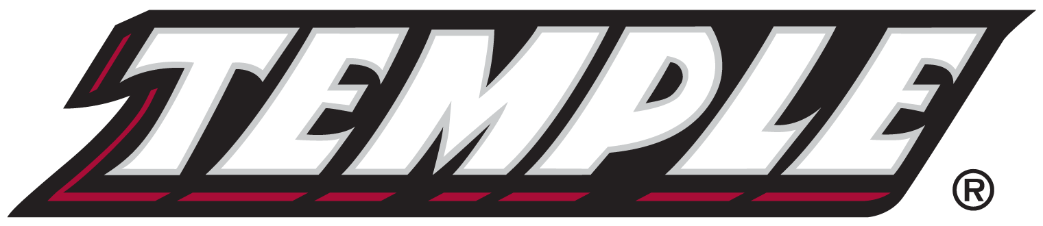 Temple Owls 1996-Pres Wordmark Logo v2 iron on transfers for clothing